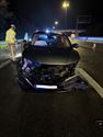 Bestuurder gewond bij crash in plas water op E314