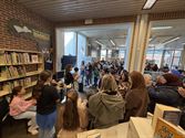 Een maand lang creatieve kinderkunst in de bib