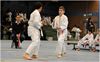 Jonge karateka's in actie