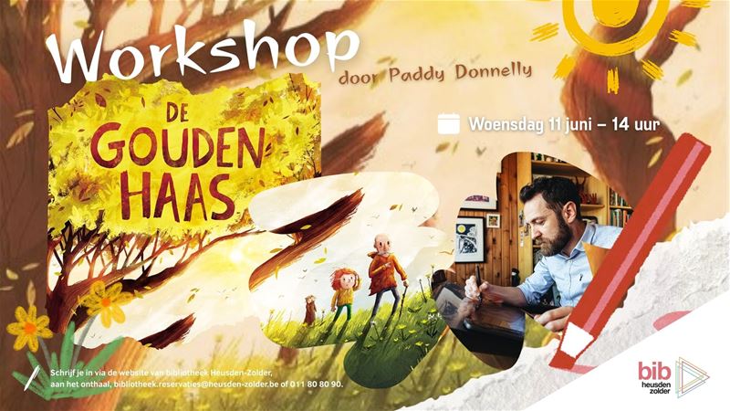 Auteurslezing + tekenworkshop