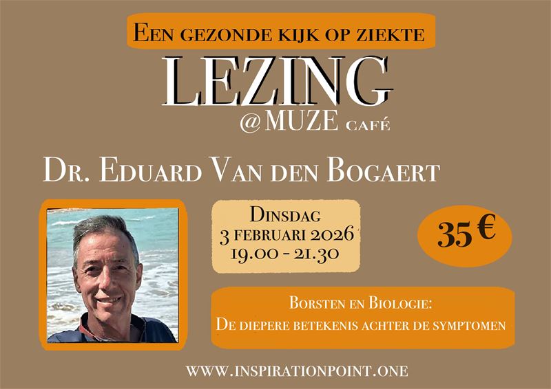 Lezing dr. Eduard Van den Bogaert