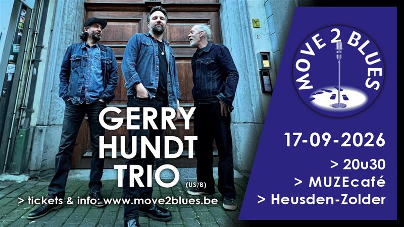 Gerry Hundt Trio @ MUZEcafé