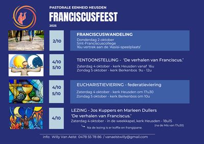 Franciscusfeest voor jong en oud!