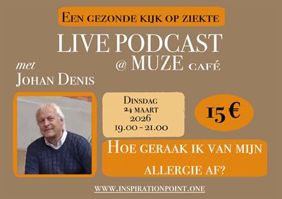 Live podcast opname met Johan Denis