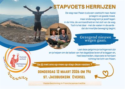 Stapvoets herrijzen.