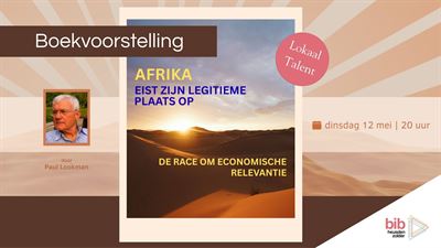 Boekvoorstelling geopolitiek Afrika