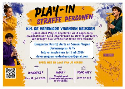 Play In - Straffe personen!