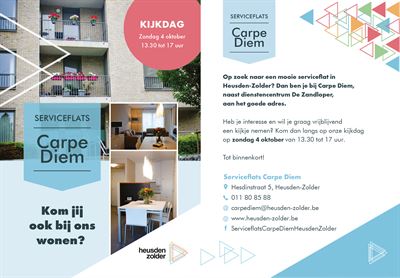 Kijkdag Serviceflats Carpe Diem